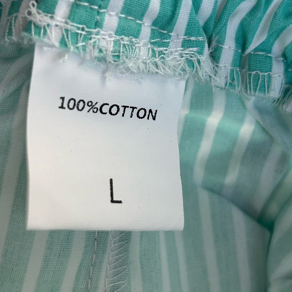 Green Striped Pants - Picture 4 of 5